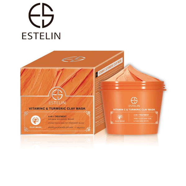 Estelin Vitamin C &Turmeric Clay Mask 100g