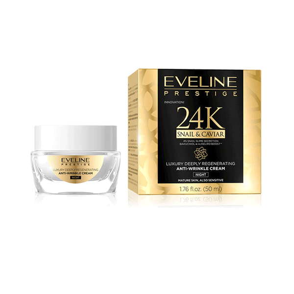 Eveline Cosmetics 24 K Snail & Caviar Anti-wrinkle Night Cream