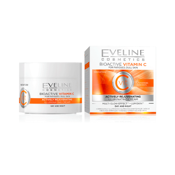 Eveline Cosmetics Bio Active vitamin C Illuminating Cream Day & Night 50 ml