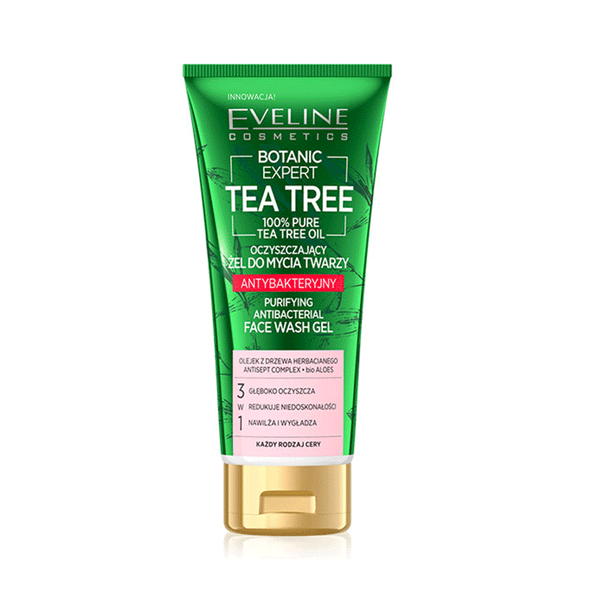 Eveline Cosmetics Botanic Expert Tea Tree Face Wash gel 175ml