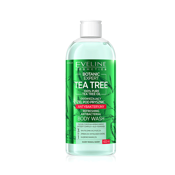 Eveline Cosmetics Botanic Expert Tea Tree Oil Refreshing Body Wash 400 ml