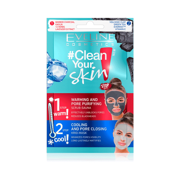 Eveline Cosmetics Clean Your Skin Stop Spots 2 Step Mask -2*5ml