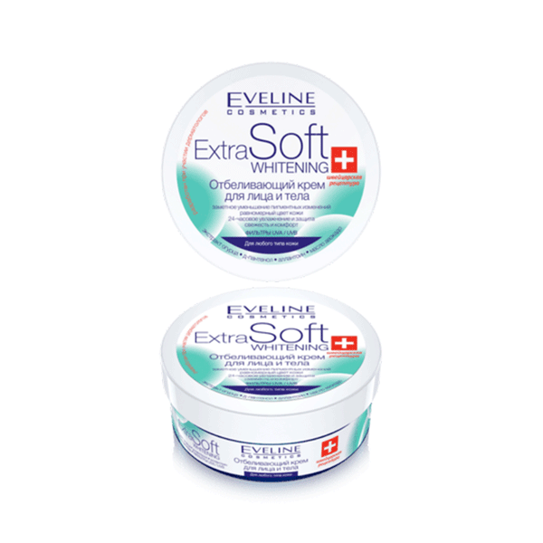 Eveline Cosmetics Extra Soft Whitening Face & Body Cream - 200ml