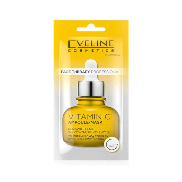 Eveline Cosmetics Face Therapy Professional Vitamin C Ampule Mask 8 ml