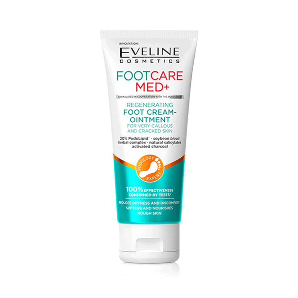 Eveline Cosmetics Foot Care Med+ Regenerating Foot Cream (For Very Callous & Cracked Skin) - 100ml