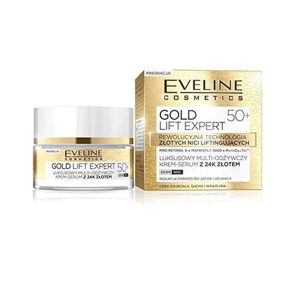 Eveline Cosmetics Gold Lift Expert Day & Night Cream 50+ 50ml