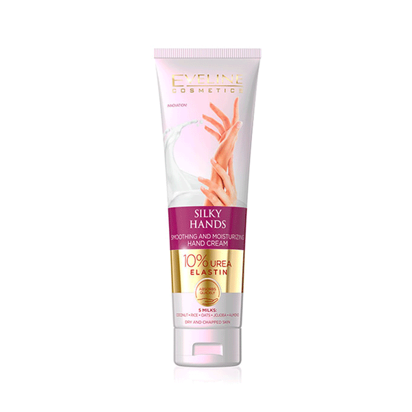 Eveline Cosmetics Silky Hands Hands Cream 10% Urea ( 5 milks )