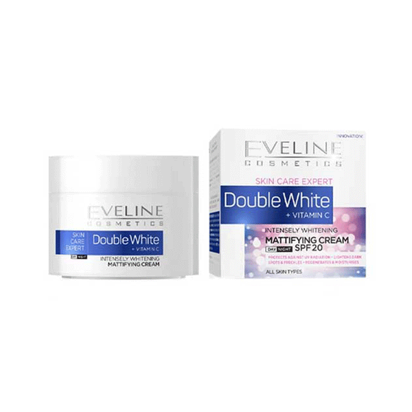 Eveline Cosmetics Skin Care Expert Double White + Vitamin C Day & Night Cream - 50 ml