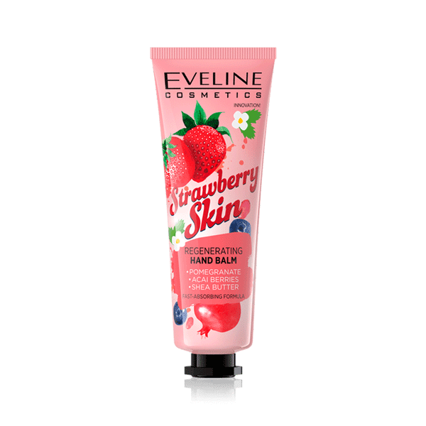 Eveline Cosmetics Strawberry Skin Regenerating Hand Balm