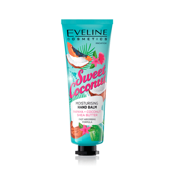 Eveline Cosmetics Sweet Coconut Moisturising Hand Balm