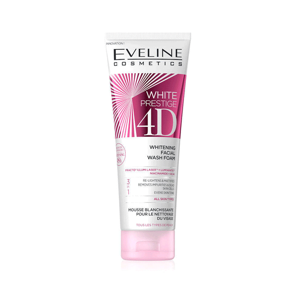 Eveline Cosmetics White Prestife 4D Whitening Facial Wash Foam