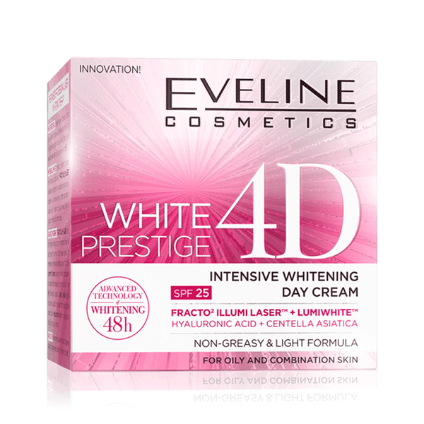 Eveline Cosmetics White Prestige 4D Day Cream -50ml