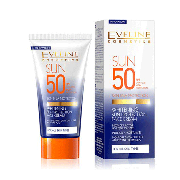 Eveline Cosmetics Whitening Sun Protection Face Cream -50ml