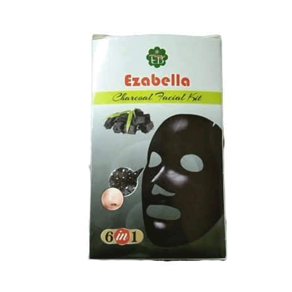 Ezabella Charcoal Facial Kit 6 in 1