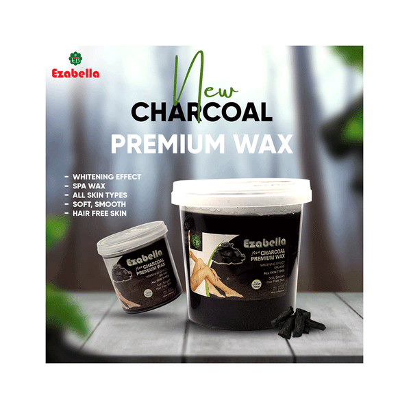 Ezabella New Charcoal Permium Wax 150g