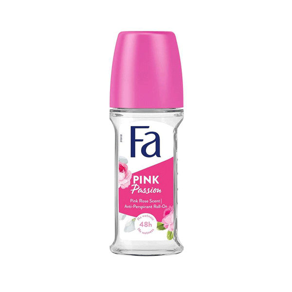 Fa Pink Passion Pink Rose Scent Anti-Perspirant Roll-on