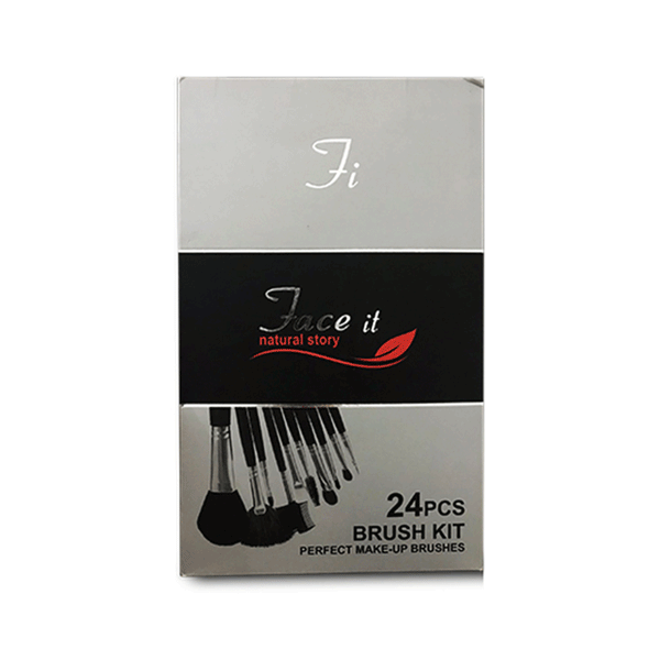 Face it Natural Story 24 Pieces Brush Kit