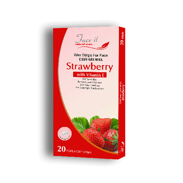 Face it Natural Story Body Strips (Strawberry)