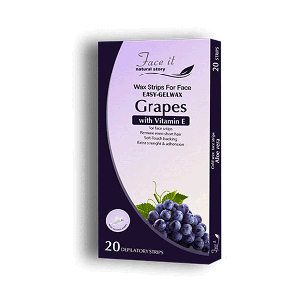 Face it Natural Story Face Strips (Grapes)