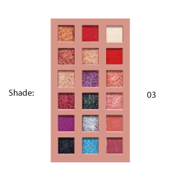 Face it Natural Story Favor 18 Eyeshade Kit (Shade-03)