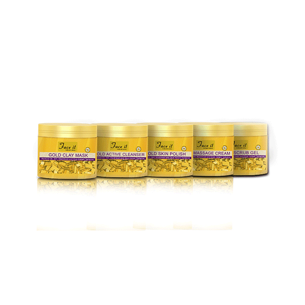 Face it Natural Story Golden Facial Kit