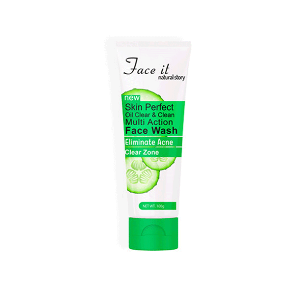Face it Natural Story New Skin Perfect Oil Clear & Clean Multi Action Face Wash