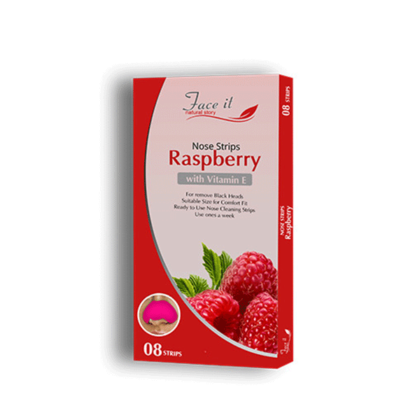 Face it Natural Story Nose Strips (Raspberry)