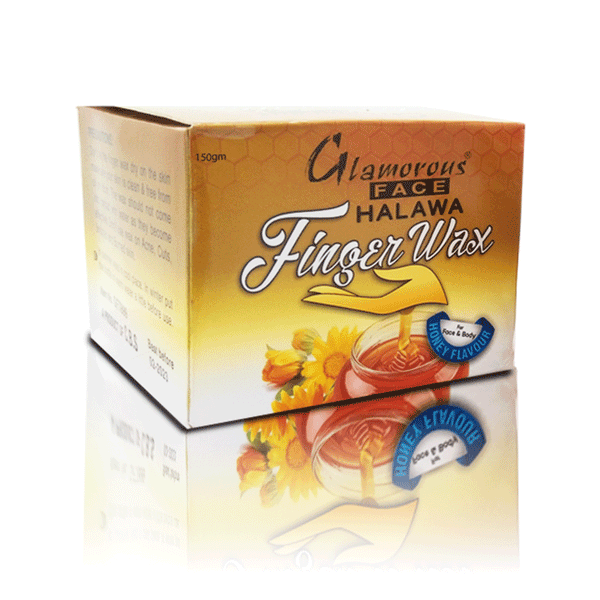 Glamorous Face Halawa Finger Wax (Honey) 150g