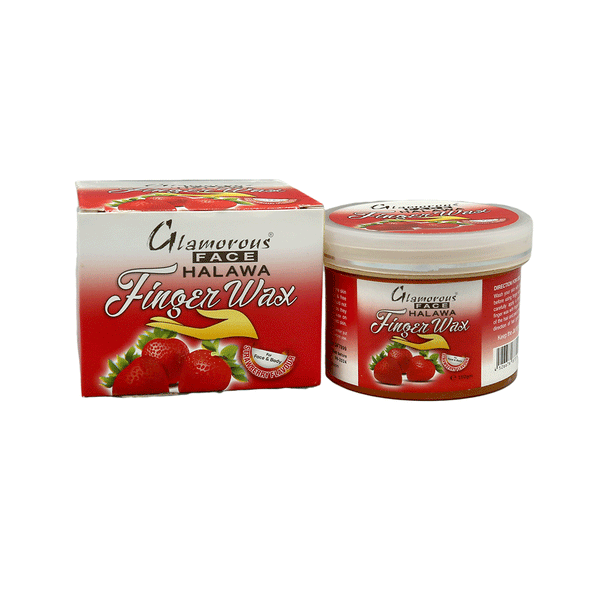 Glamorous Face Halawa Finger Wax (Strawberry) 150g