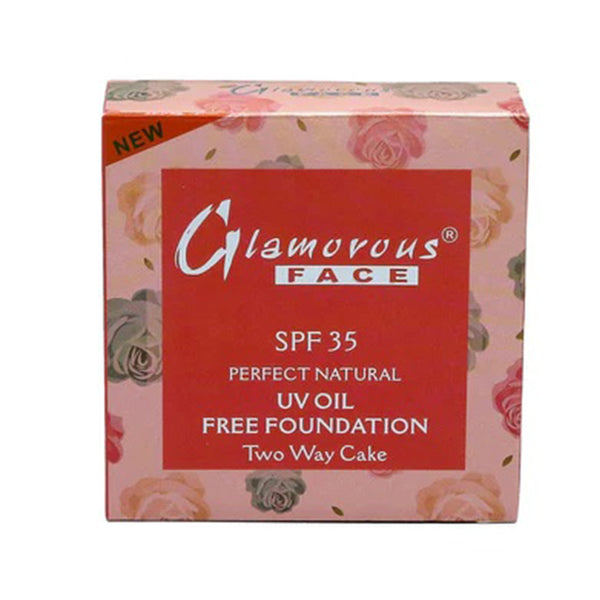 Glamorous Face Spf 35 Perfect Natural Uv Oil Free Foundation Two Way Cake (4)