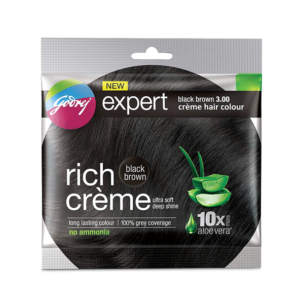 Godrej X-Pert Rich Creme Long Lasting Colour (3.00 Black Brown)