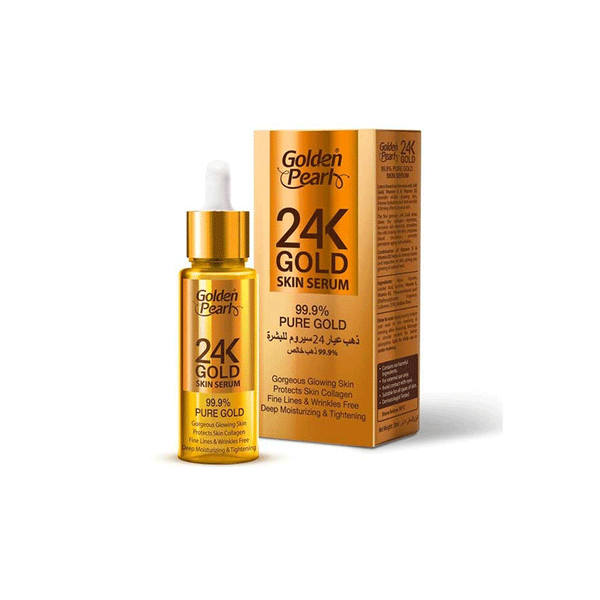 Golden Pearl 24K Skin Serum 99.9% Pure Gold 10ML