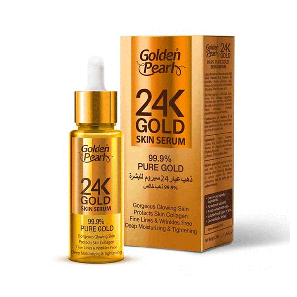 Golden Pearl 24K Skin Serum 99.9% Pure Gold 20ML