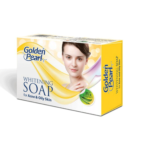 Golden Pearl Whitening Soap For Acne & Oily Skin