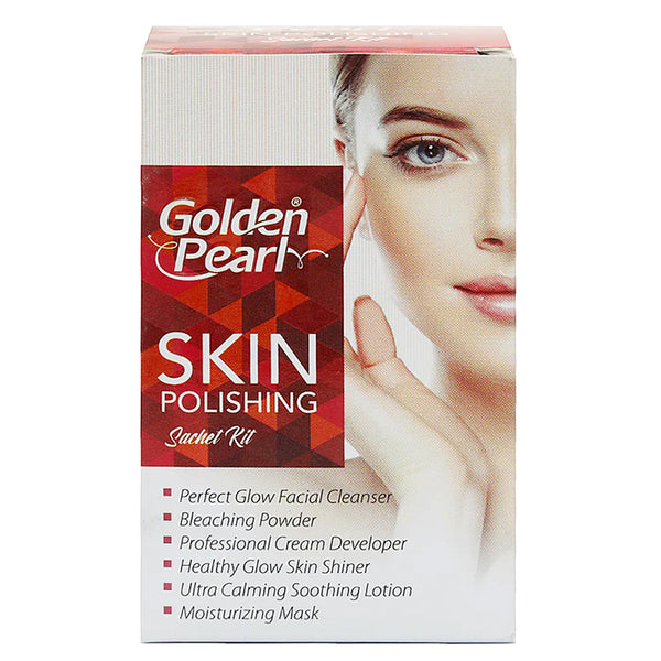 Golden Pearl Sachet Kit Skin Polish 6 sachet 1 puff_nuvaripk_pakistan
