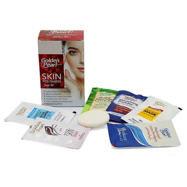 Golden Pearl Sachet Kit Skin Polish 6 sachet 1 puff_nuvaripk_pakistan 2