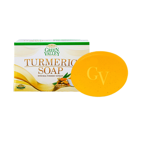 Green Valley Turmeric Soap Transparent Glycerin Bar