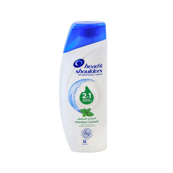 Head & Shoulders Anti-Dandruff Shampoo + Conditioner (Menthol Refresh) 190ML (Pakistan)