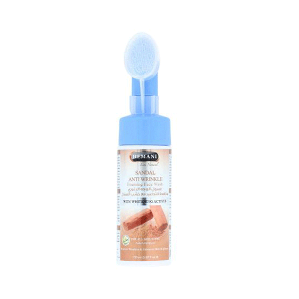 Hemani Sandal Anti Wrinkle Foaming Face Wash