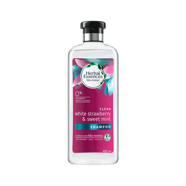 Herbal Essences Clean White Strawberry & Sweet Mint Shampoo 400ML