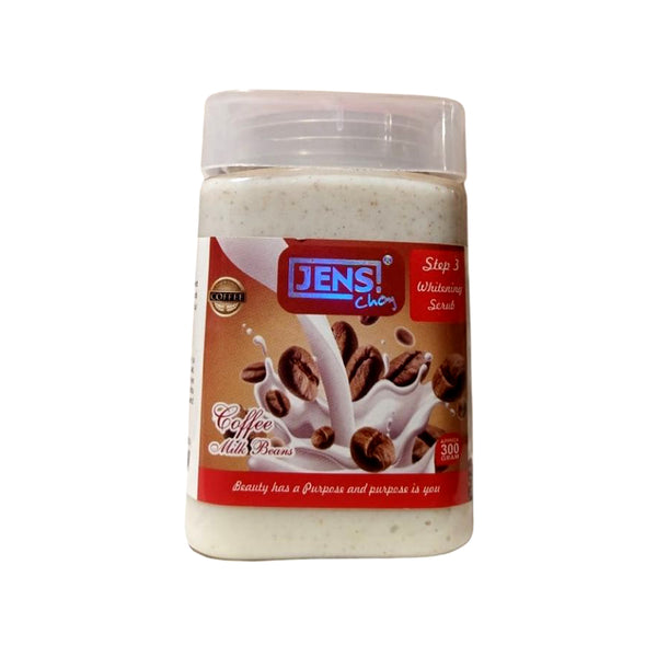 Jens Choy Coffee Milk Beans Step 3 Whitening Scrub 300g_nuvaripk_pakistan