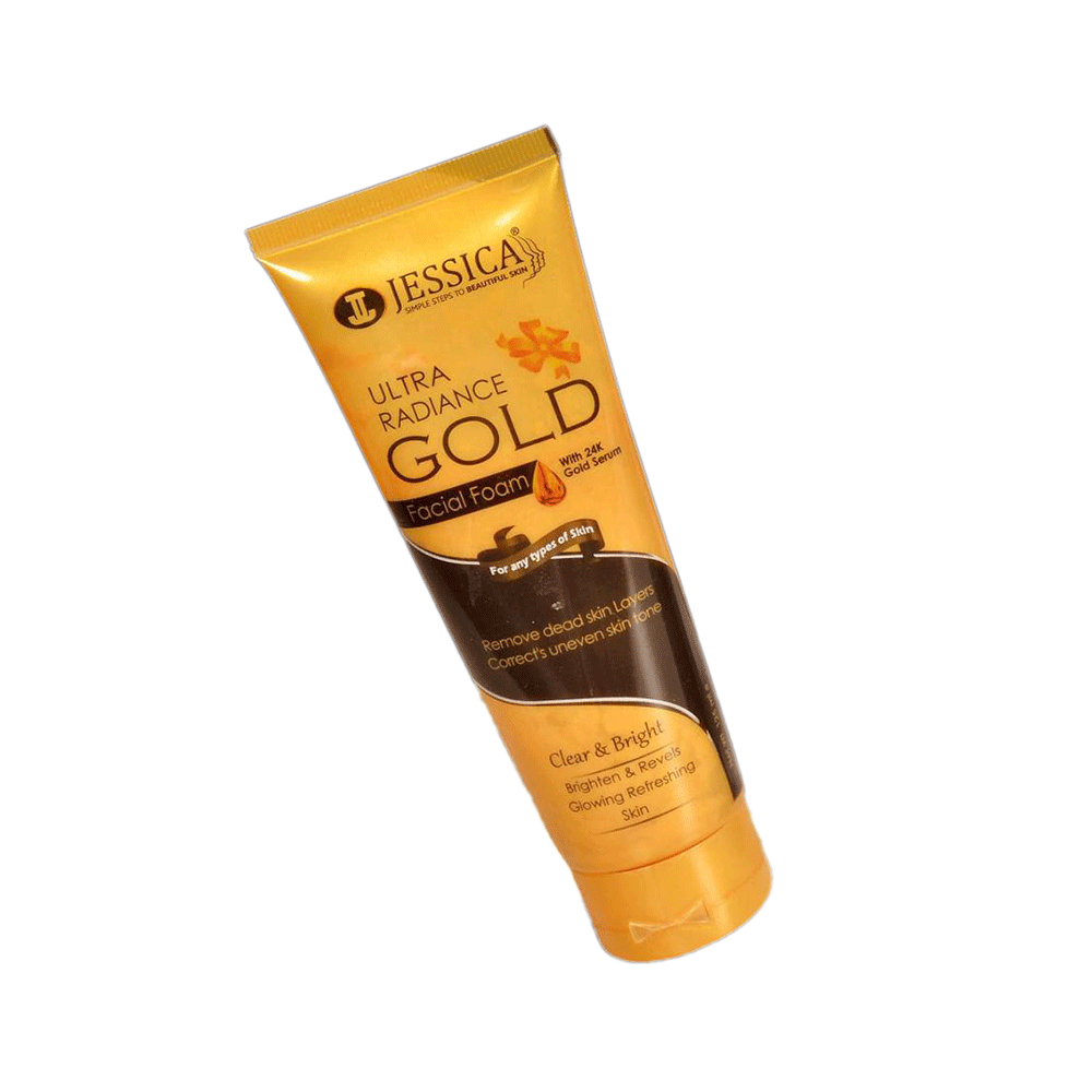 Jessica 24K Gold Facial Foam 125ML – Nuvari