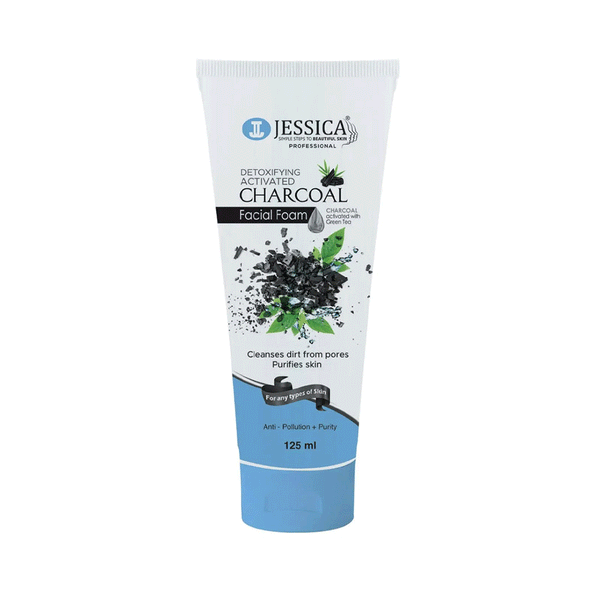 Jessica Charcoal Facial Foam 125ML