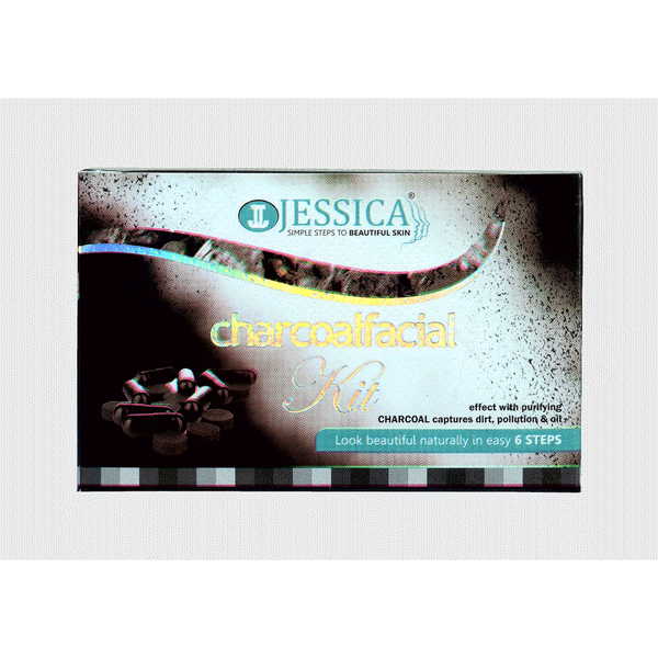 Jessica Charcoal Facial Kit (6-Steps)