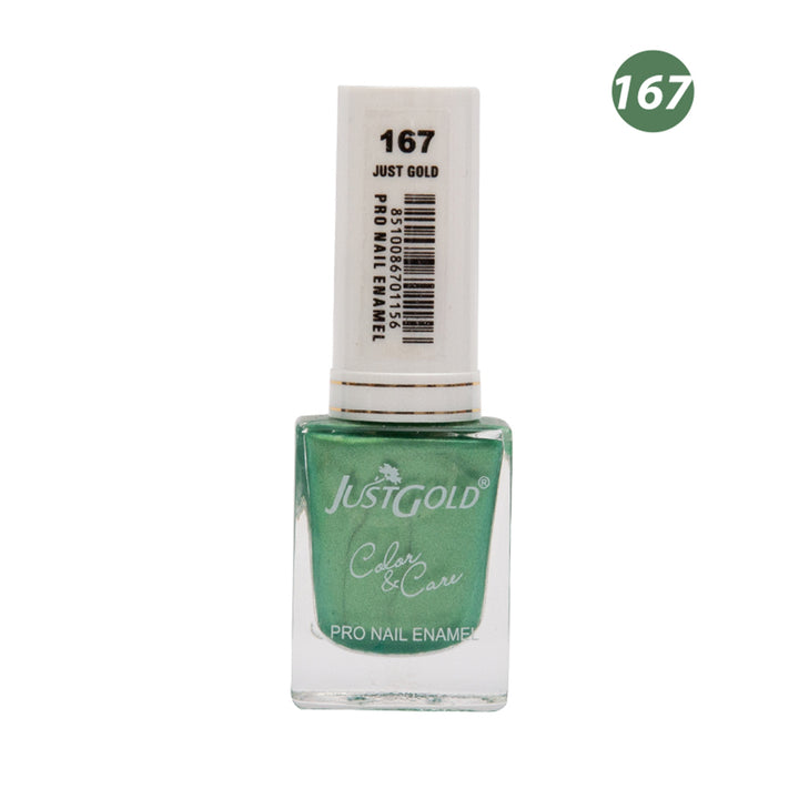 Just-Gold-Pro-Nail-Enamel-10-ml-_Shade-167-shiny-emerald-green