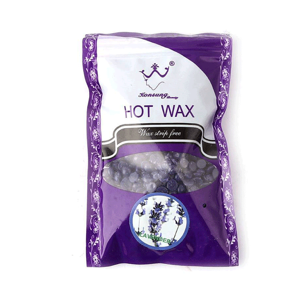 Konsung Hot Wax Strip Free (Lavender) 100g