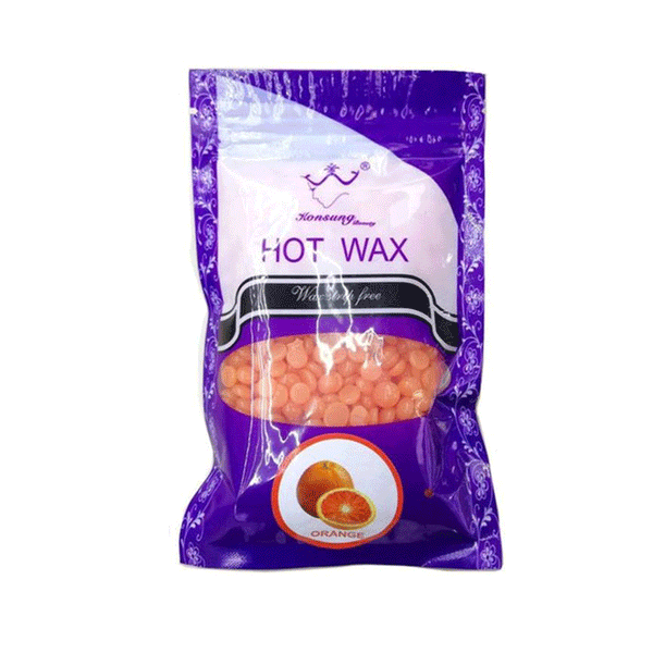 Konsung Hot/Beans Wax Strip Free (Orange) 100g
