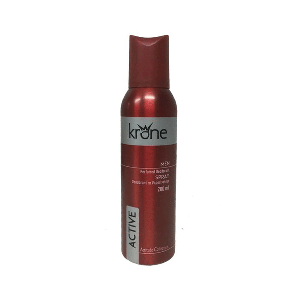 Krane Men Perfumed Deodorant Body Spray (Active) 200ML