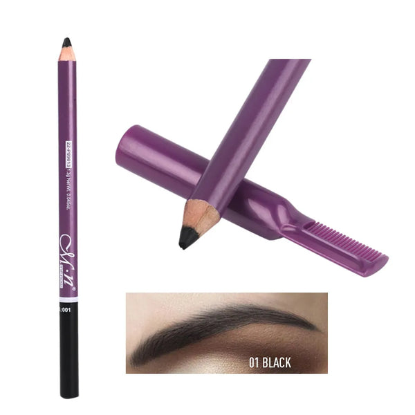 M.N Me Now Perfect Eyebrow Pencil (01-Black)