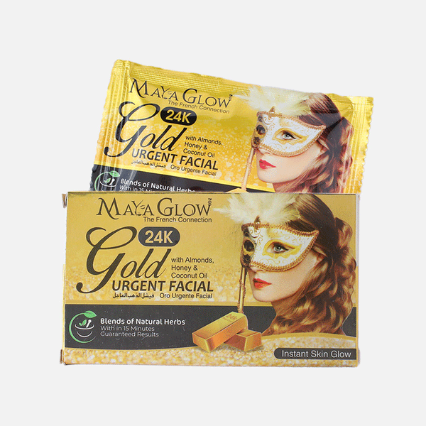 Maya Glow 24K Gold Urgent Facial